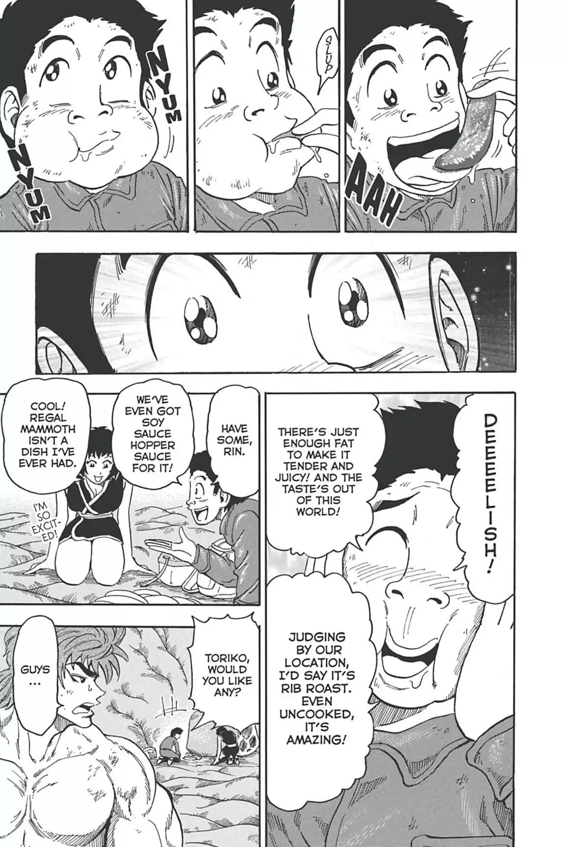 Toriko Chapter 46 page 4 - Chapter 46: Vol.6 Gourmet 46: Death's Shadow!!