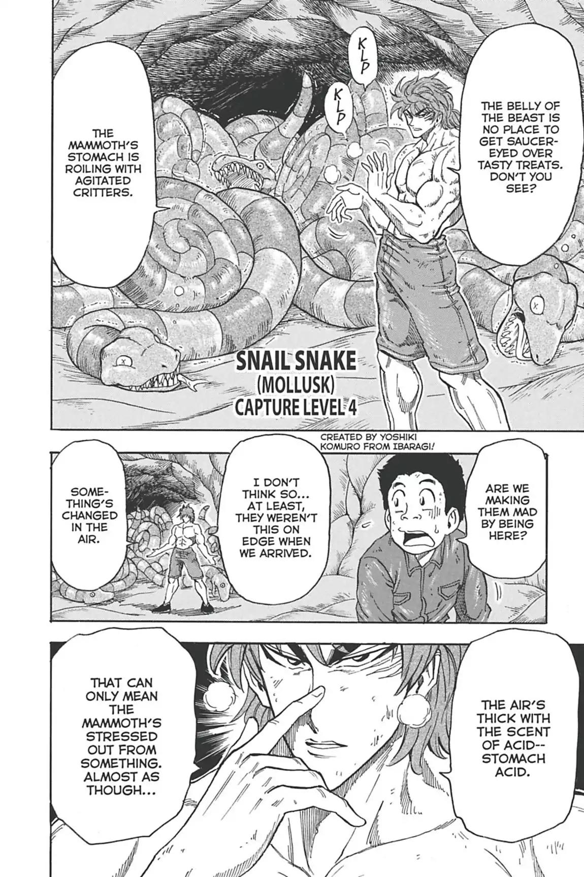 Toriko Chapter 46 page 5 - Chapter 46: Vol.6 Gourmet 46: Death's Shadow!!