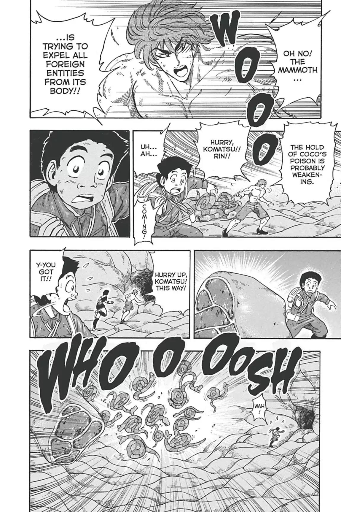 Toriko Chapter 46 page 7 - Chapter 46: Vol.6 Gourmet 46: Death's Shadow!!