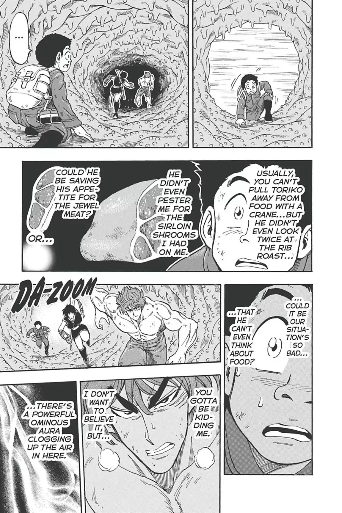 Toriko Chapter 46 page 8 - Chapter 46: Vol.6 Gourmet 46: Death's Shadow!!