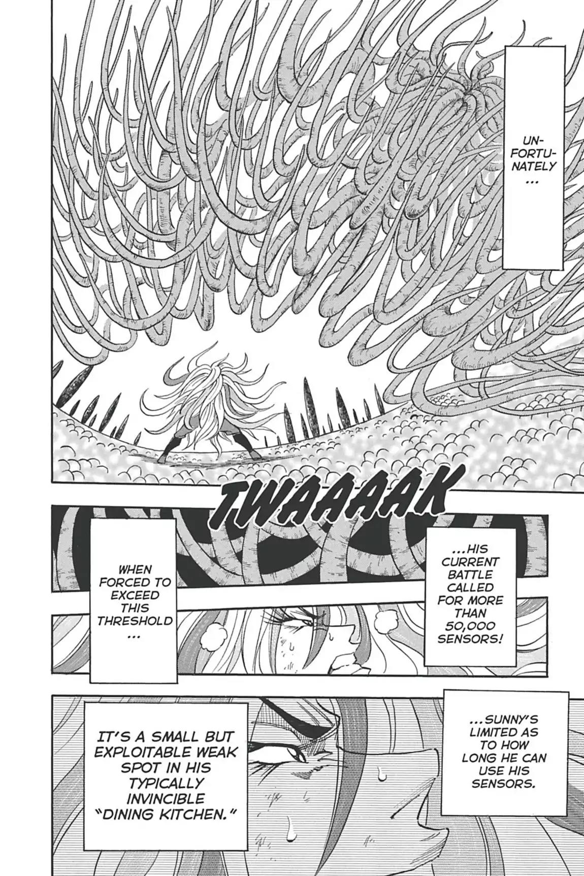 Toriko Chapter 47 page 10 - Chapter 47: Vol.6 Gourmet 47: Hair Battle!!
