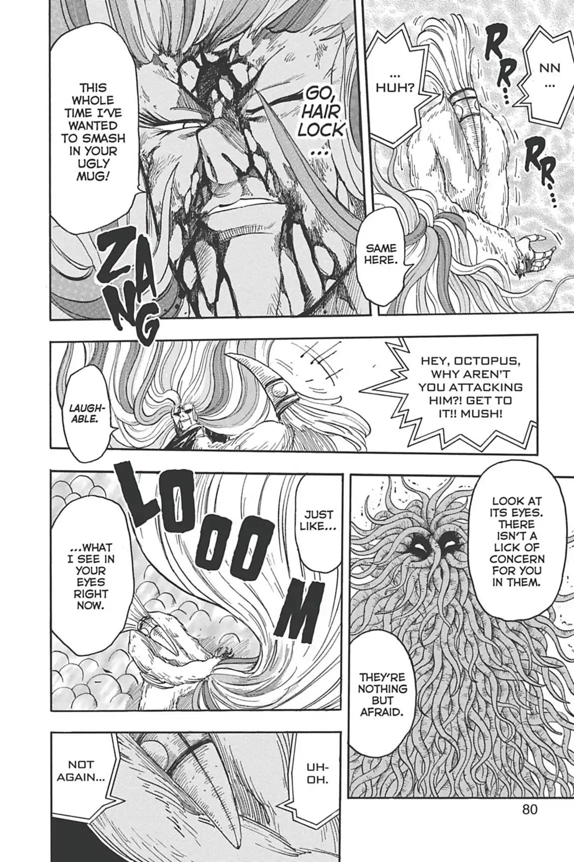 Toriko Chapter 47 page 14 - Chapter 47: Vol.6 Gourmet 47: Hair Battle!!