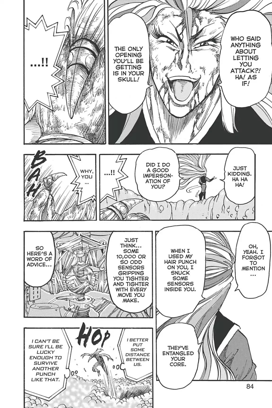 Toriko Chapter 47 page 18 - Chapter 47: Vol.6 Gourmet 47: Hair Battle!!