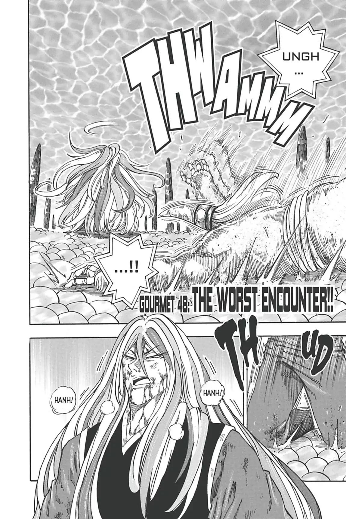 Toriko Chapter 48 page 2 - Chapter 48: Vol.6 Gourmet 48: The Worst Encounter!!
