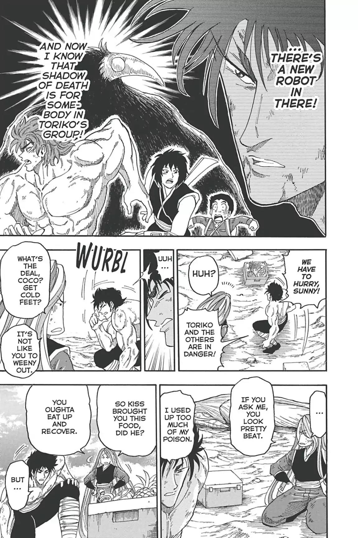 Toriko Chapter 48 page 7 - Chapter 48: Vol.6 Gourmet 48: The Worst Encounter!!
