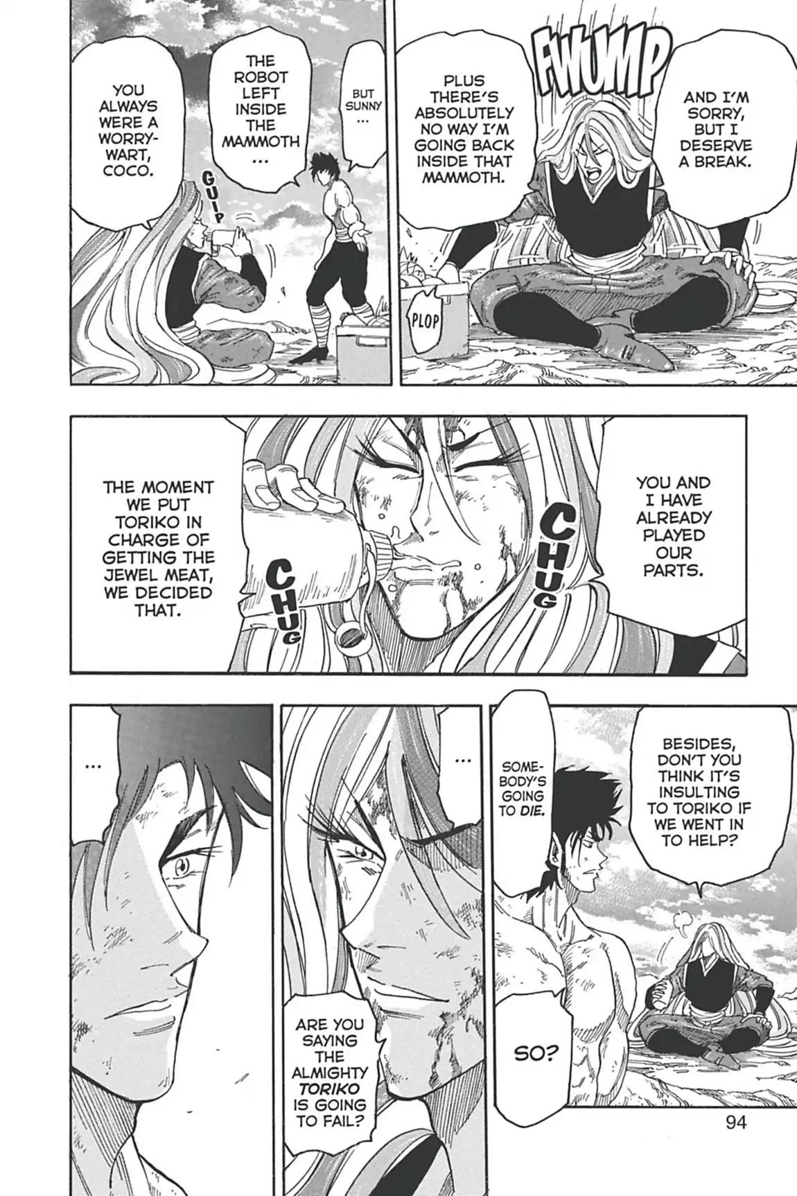 Toriko Chapter 48 page 8 - Chapter 48: Vol.6 Gourmet 48: The Worst Encounter!!