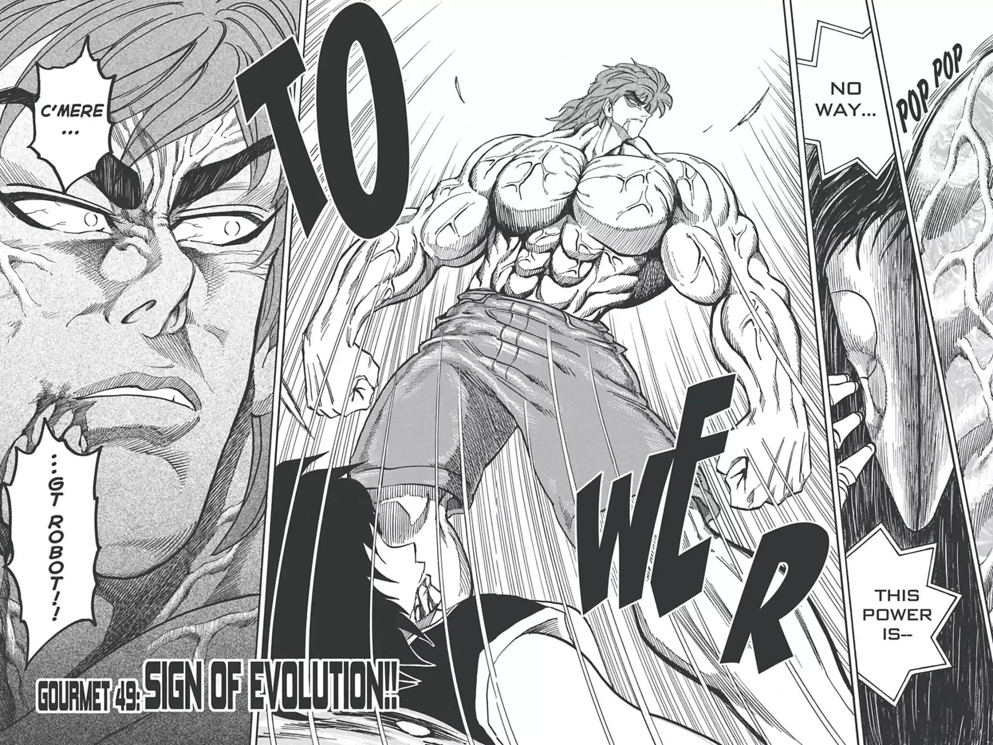 Toriko Chapter 49 page 11 - Chapter 49: Vol.6 Gourmet 49: Sign of Evolution!!