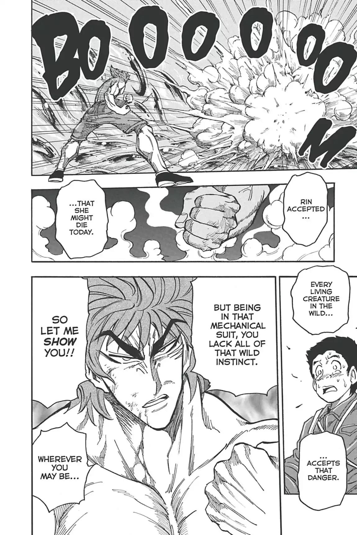Toriko Chapter 49 page 15 - Chapter 49: Vol.6 Gourmet 49: Sign of Evolution!!