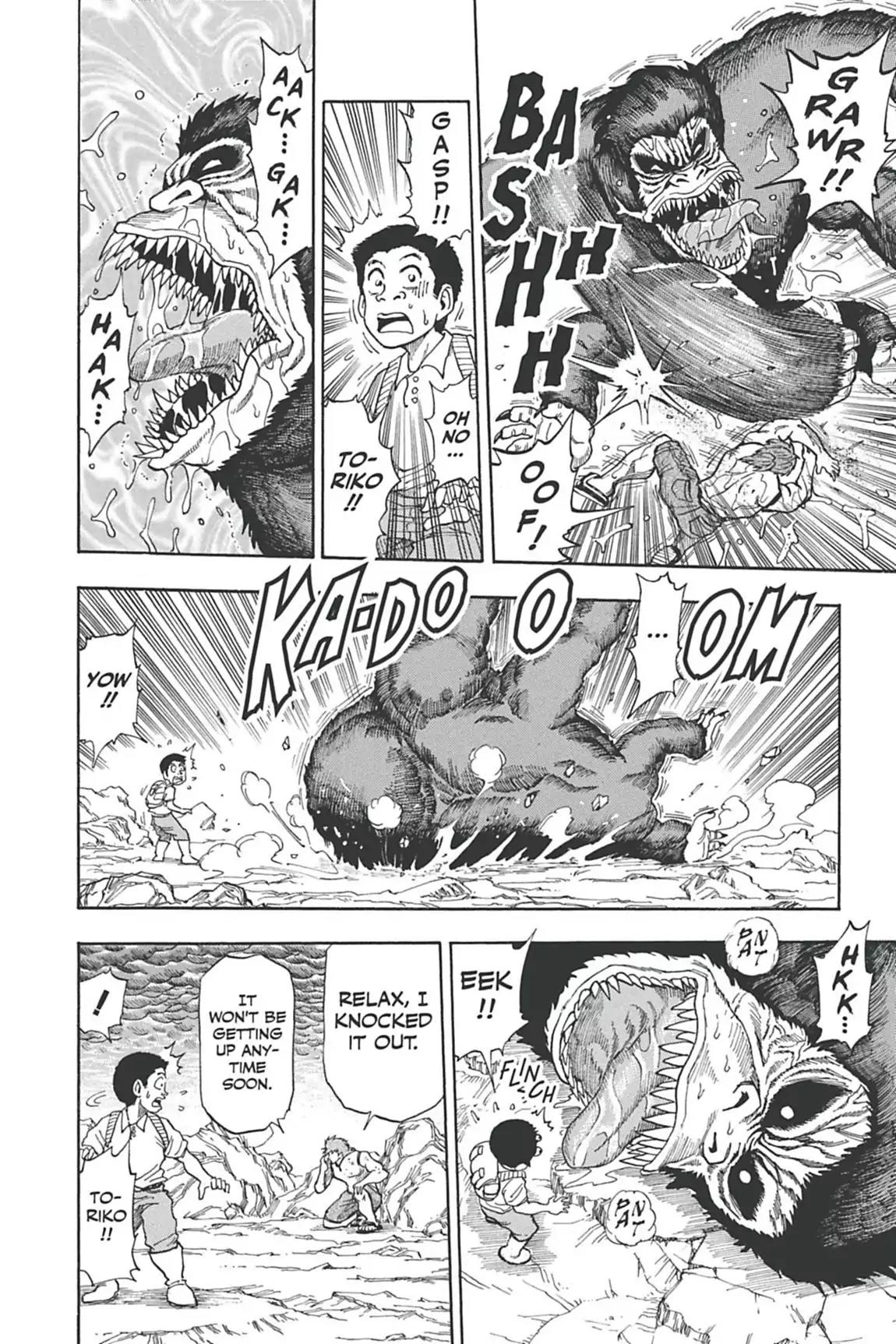 Toriko Chapter 5 page 14 - Chapter 5: Vol.1 Gourmet 5: The Troll Kong Trap!!