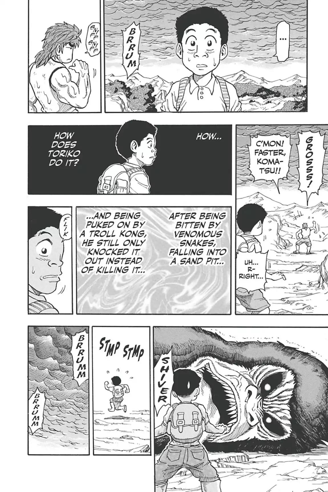 Toriko Chapter 5 page 16 - Chapter 5: Vol.1 Gourmet 5: The Troll Kong Trap!!