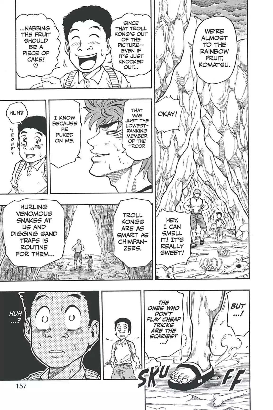 Toriko Chapter 5 page 17 - Chapter 5: Vol.1 Gourmet 5: The Troll Kong Trap!!