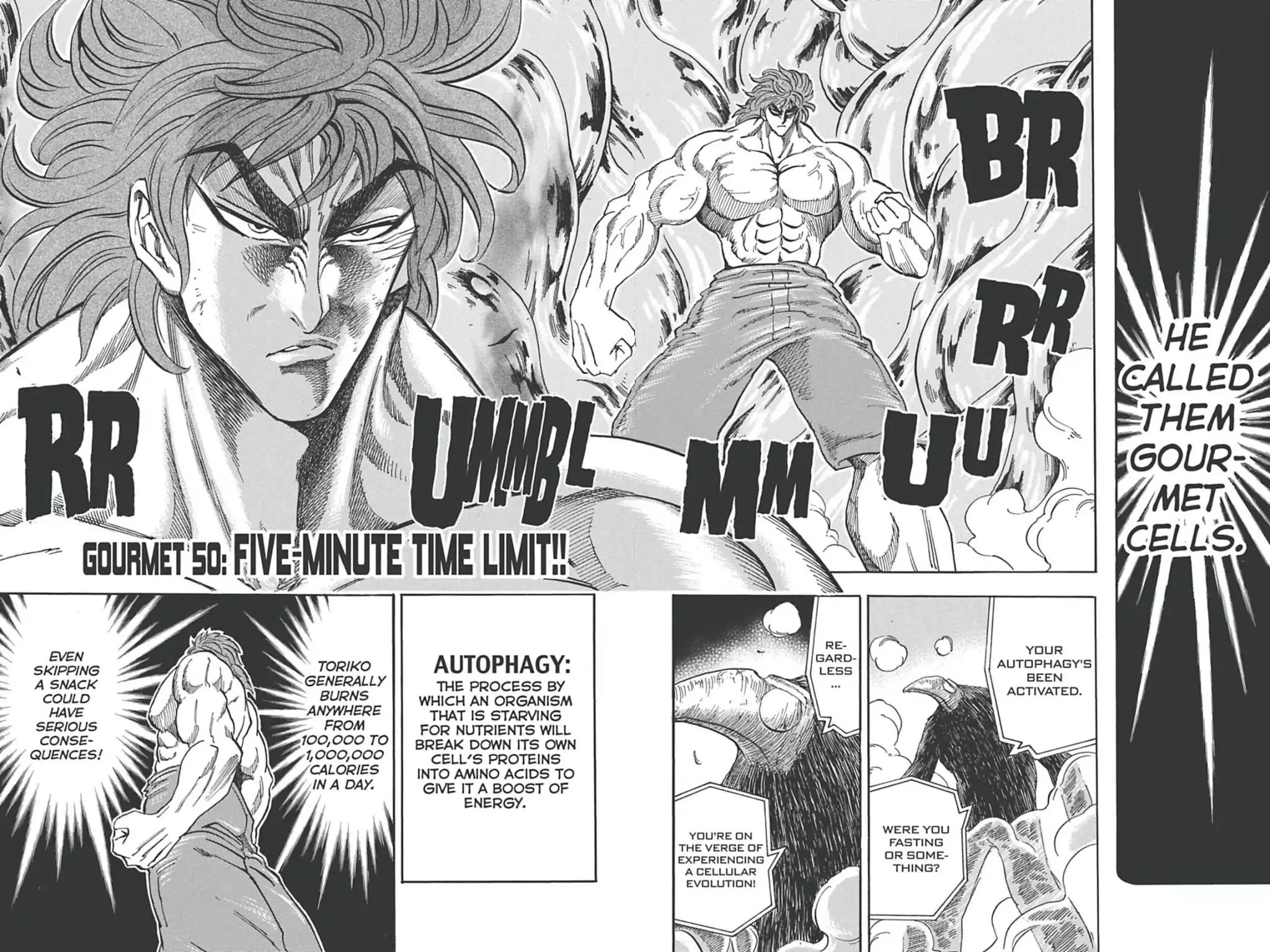 Toriko Chapter 50 page 6 - Chapter 50: Vol.6 Gourmet 50: Five-Minute Time Limit!!