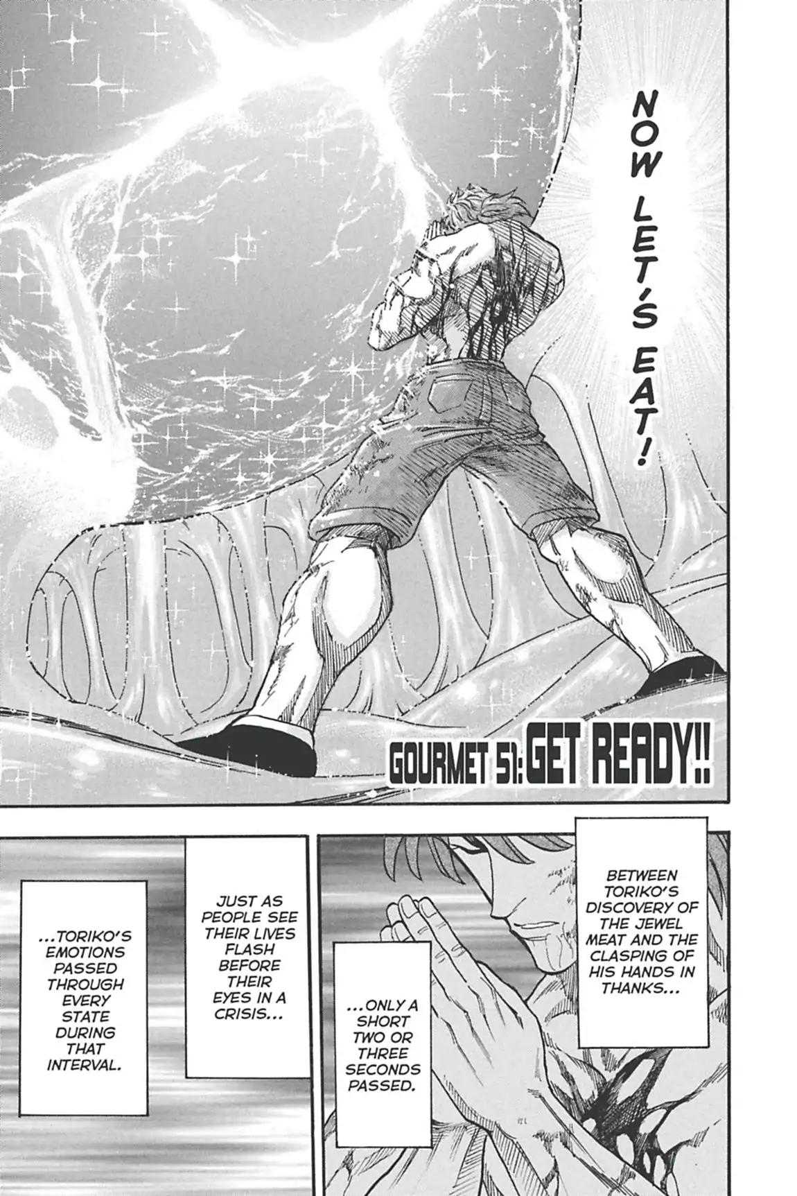 Toriko Chapter 51 page 5 - Chapter 51: Vol.6 Gourmet 51: Get Ready!!