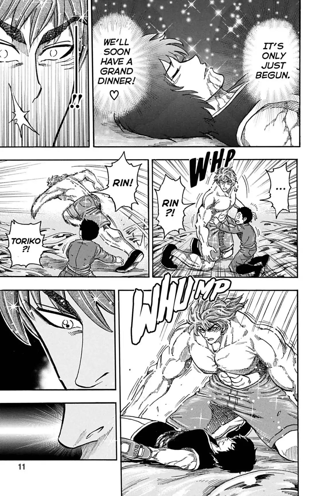 Toriko Chapter 53 page 11 - Chapter 53: Vol.7 Gourmet 53: Escape!!