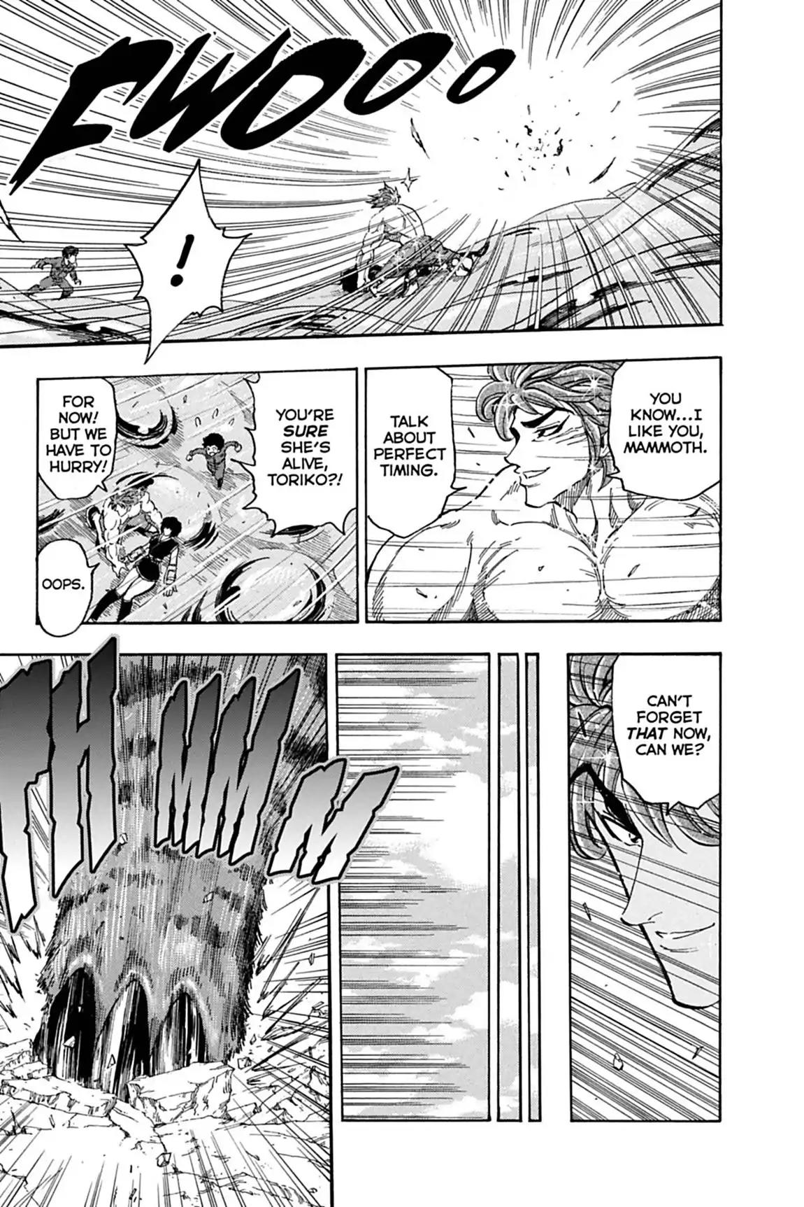 Toriko Chapter 53 page 13 - Chapter 53: Vol.7 Gourmet 53: Escape!!