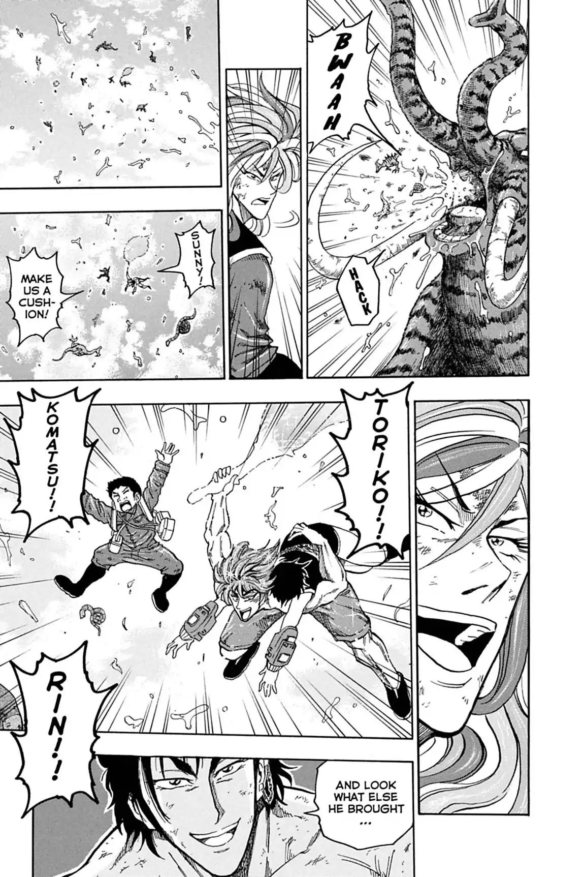Toriko Chapter 53 page 15 - Chapter 53: Vol.7 Gourmet 53: Escape!!