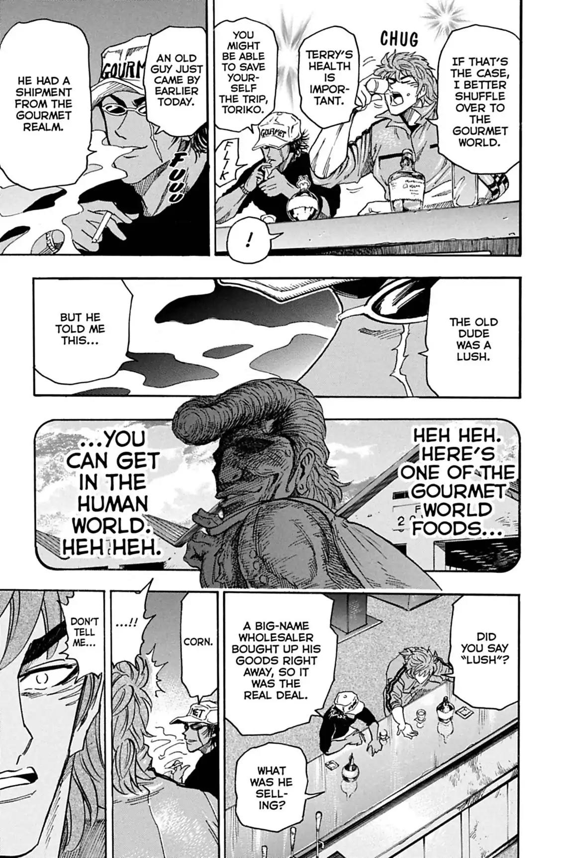 Toriko Chapter 55 page 15 - Chapter 55: Vol.7 Gourmet 55: Terry's Tastes!!