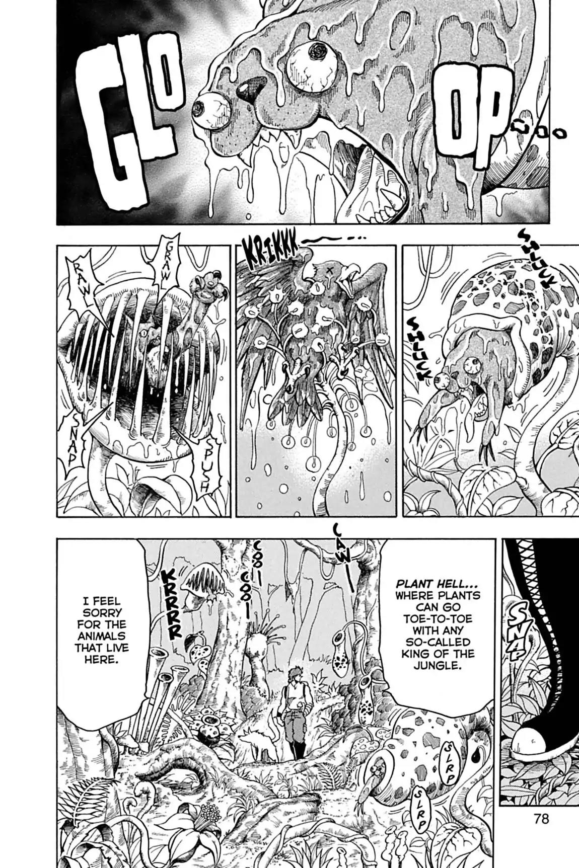 Toriko Chapter 56 page 13 - Chapter 56: Vol.7 Gourmet 56: Storm into Plant Hell!!