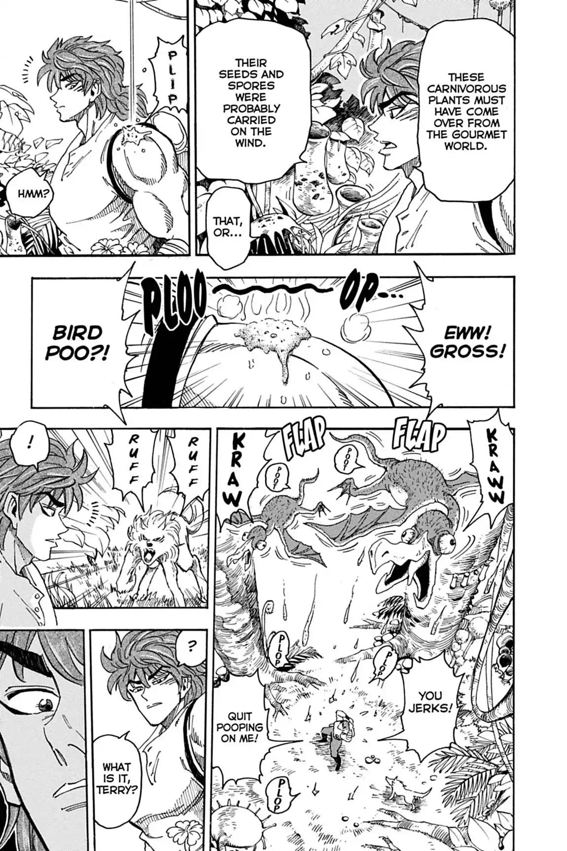 Toriko Chapter 56 page 14 - Chapter 56: Vol.7 Gourmet 56: Storm into Plant Hell!!