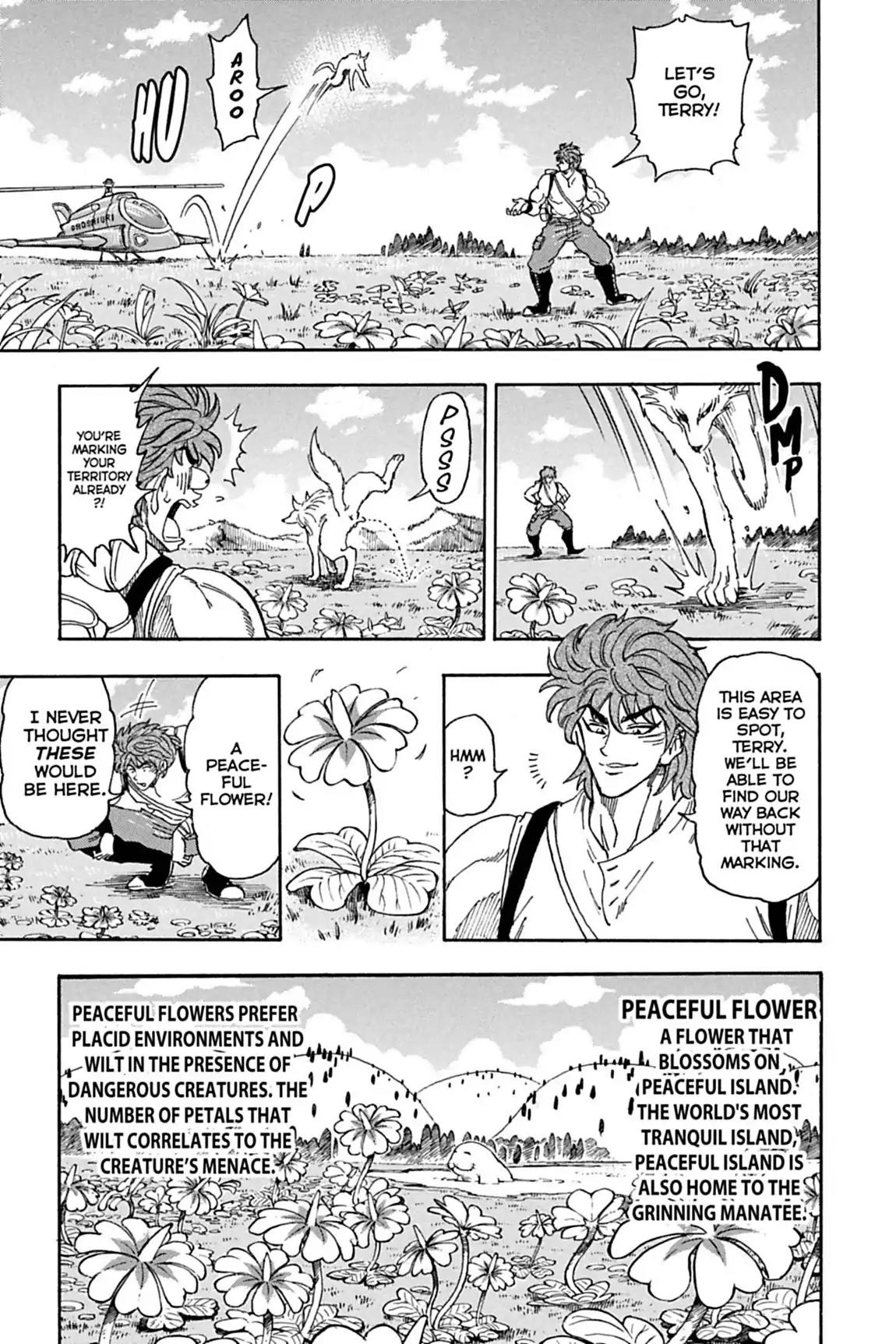 Toriko Chapter 56 page 4 - Chapter 56: Vol.7 Gourmet 56: Storm into Plant Hell!!