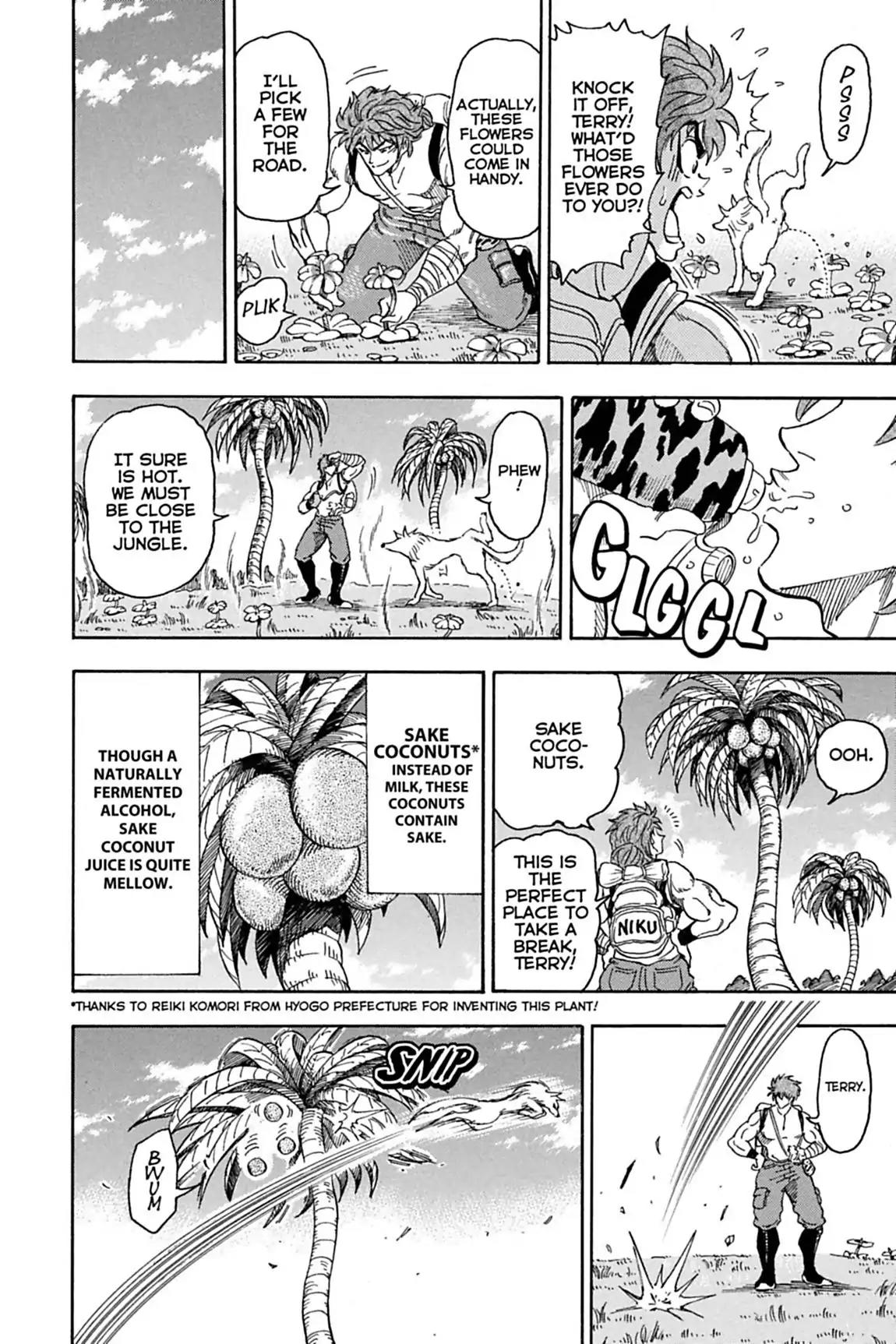 Toriko Chapter 56 page 5 - Chapter 56: Vol.7 Gourmet 56: Storm into Plant Hell!!