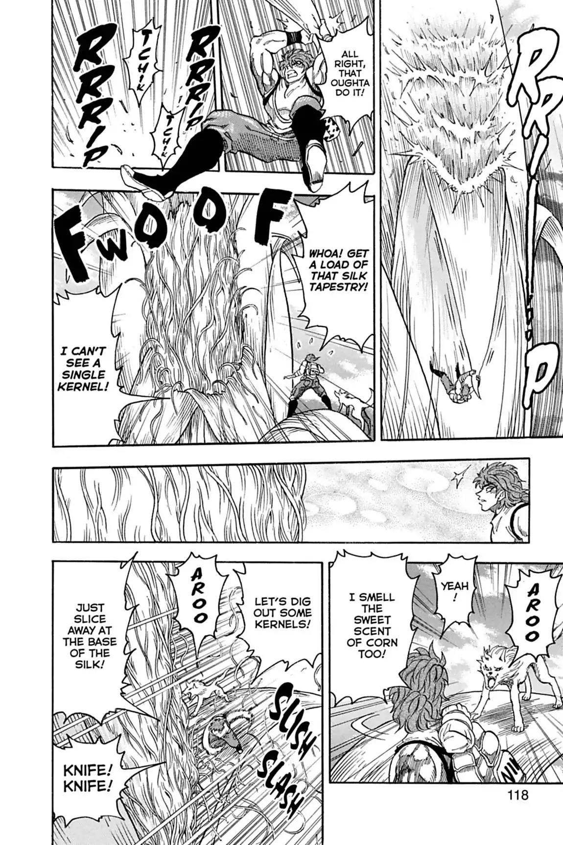 Toriko Chapter 58 page 10 - Chapter 58: Vol.7 Gourmet 58: Jewel of the Jungle!!