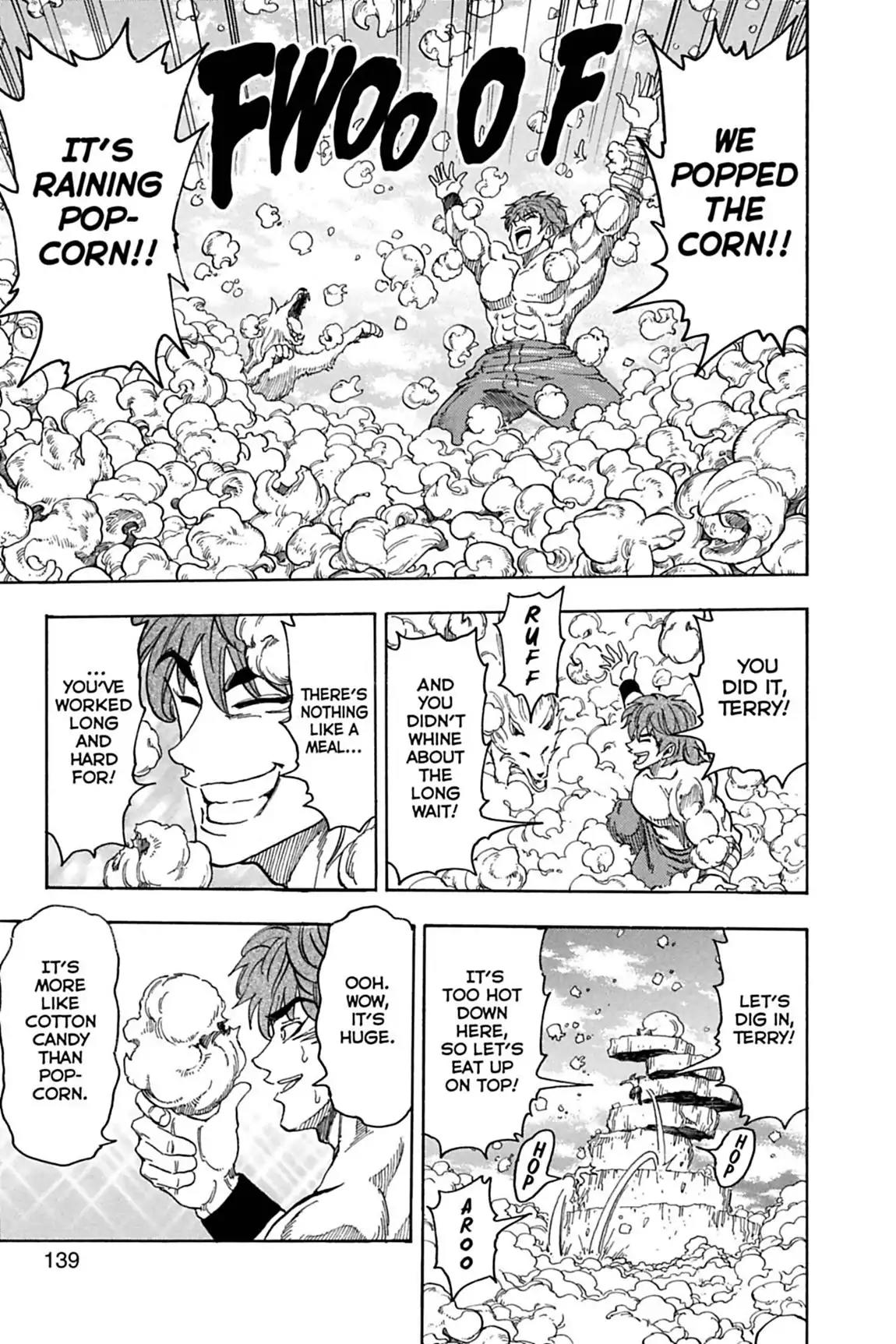 Toriko Chapter 59 page 11 - Chapter 59: Vol.7 Gourmet 59: Pop Till You Drop!!