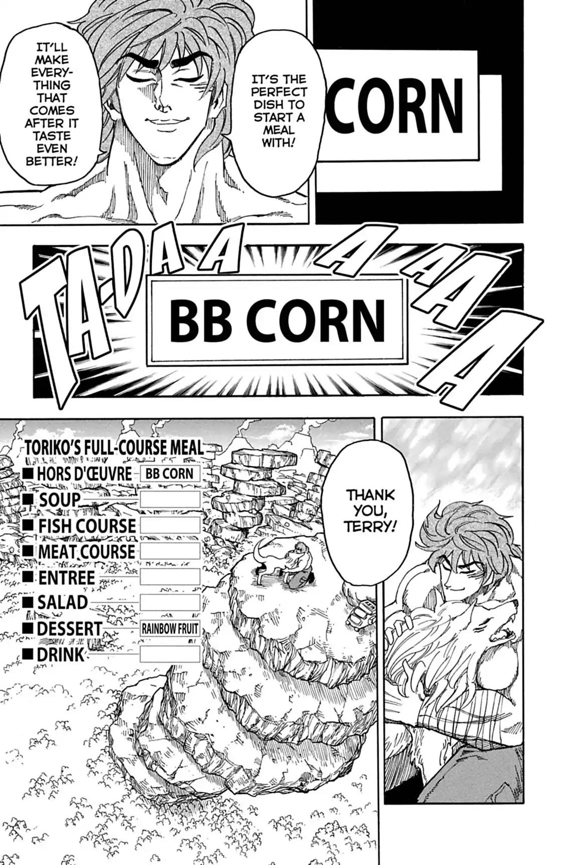 Toriko Chapter 59 page 17 - Chapter 59: Vol.7 Gourmet 59: Pop Till You Drop!!