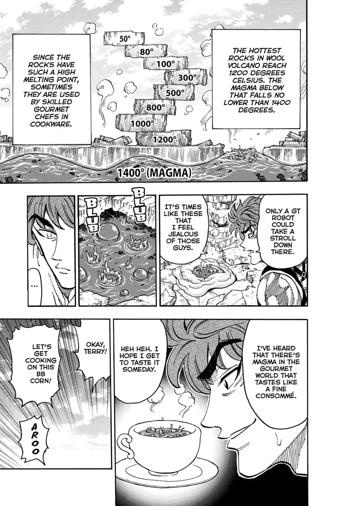 Toriko Chapter 59 page 5 - Chapter 59: Vol.7 Gourmet 59: Pop Till You Drop!!