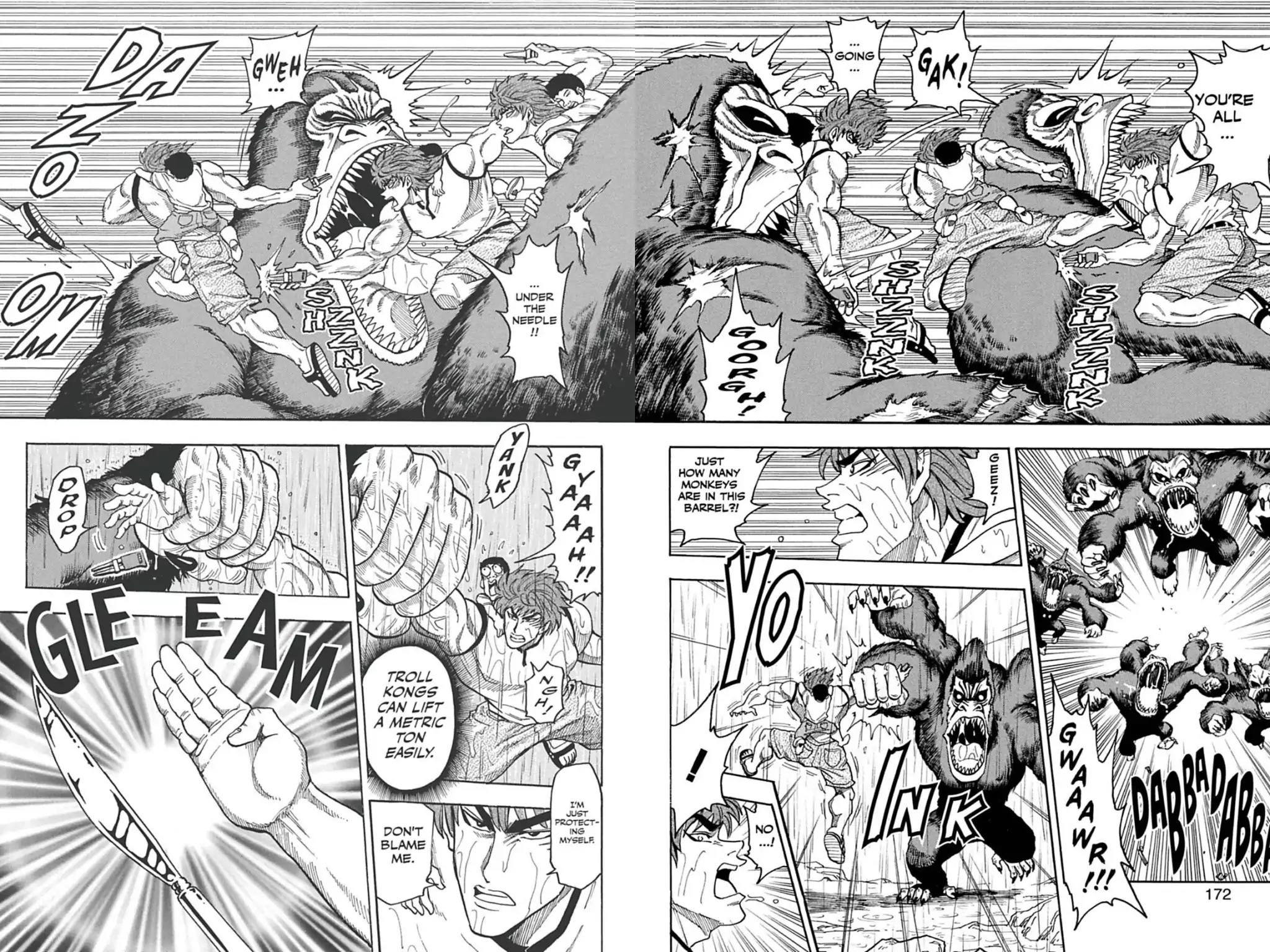 Toriko Chapter 6 page 11 - Chapter 6: Vol.1 Gourmet 6: Eat It or Leave It!!