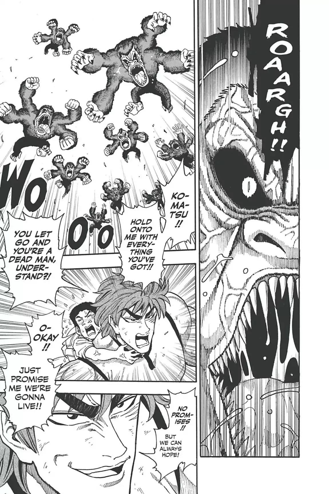 Toriko Chapter 6 page 4 - Chapter 6: Vol.1 Gourmet 6: Eat It or Leave It!!