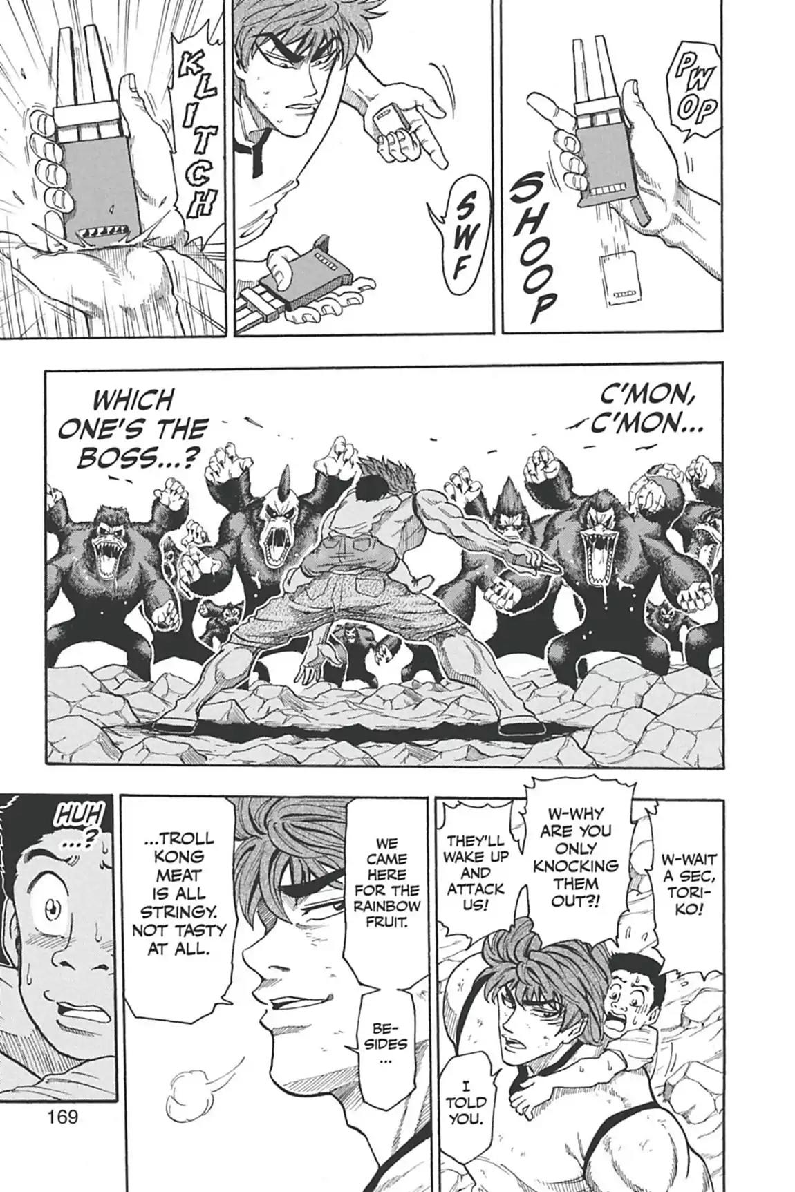 Toriko Chapter 6 page 8 - Chapter 6: Vol.1 Gourmet 6: Eat It or Leave It!!