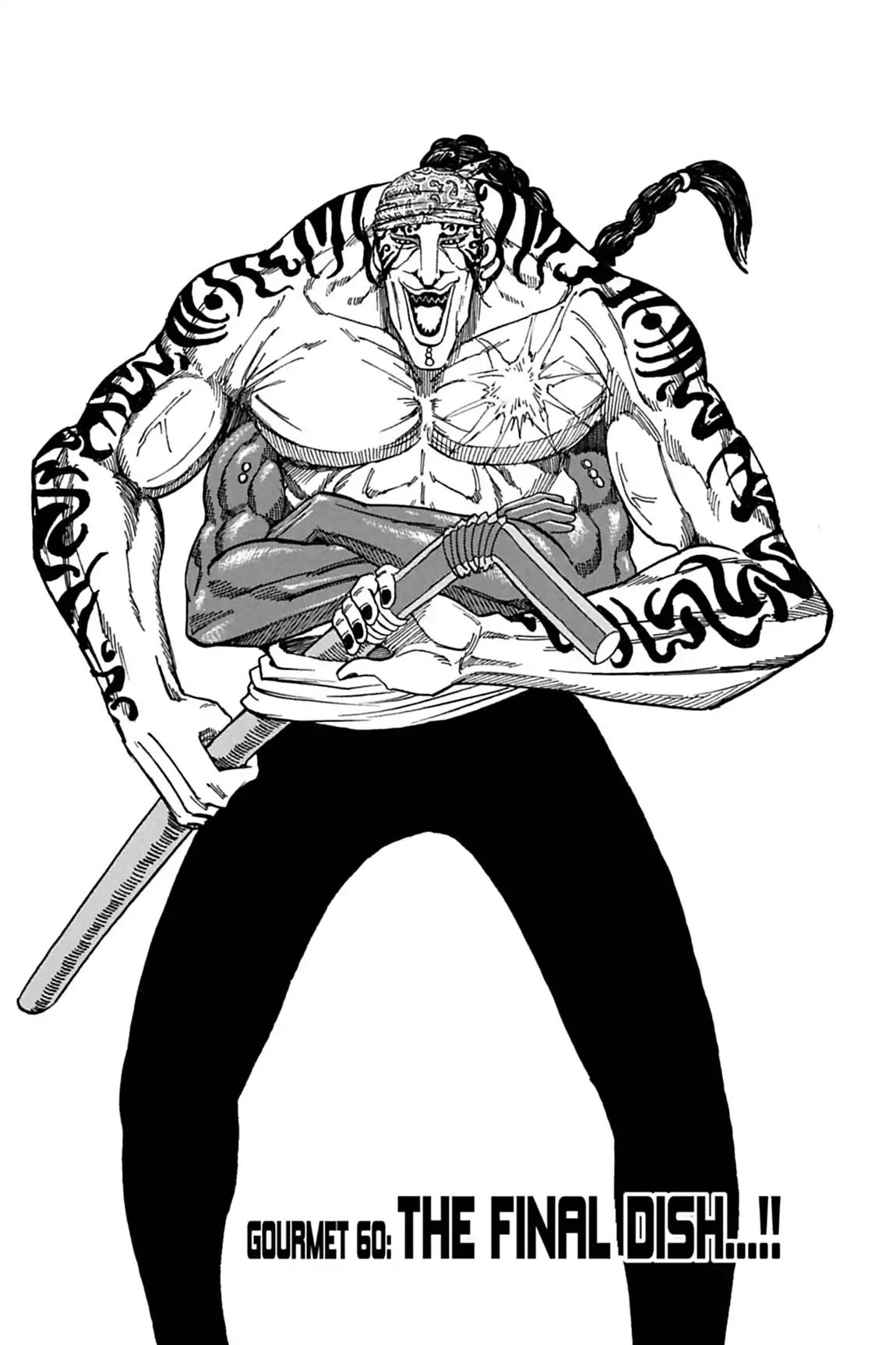 Toriko Chapter 60 page 1 - Chapter 60: Vol.7 Gourmet 60: The Final Dish...!!