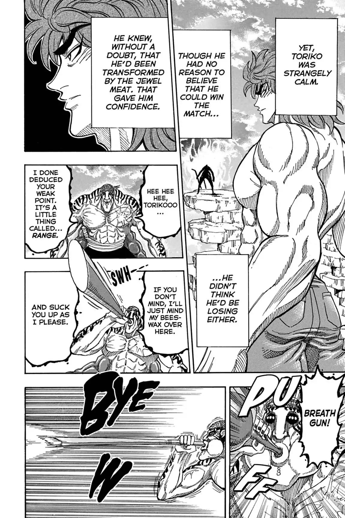 Toriko Chapter 61 page 12 - Chapter 61: Vol.7 Gourmet 61: Within Firing Range...!!
