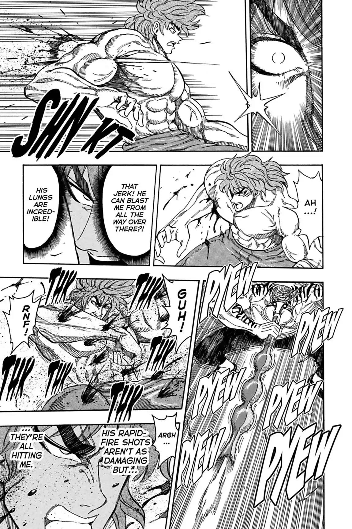 Toriko Chapter 61 page 13 - Chapter 61: Vol.7 Gourmet 61: Within Firing Range...!!