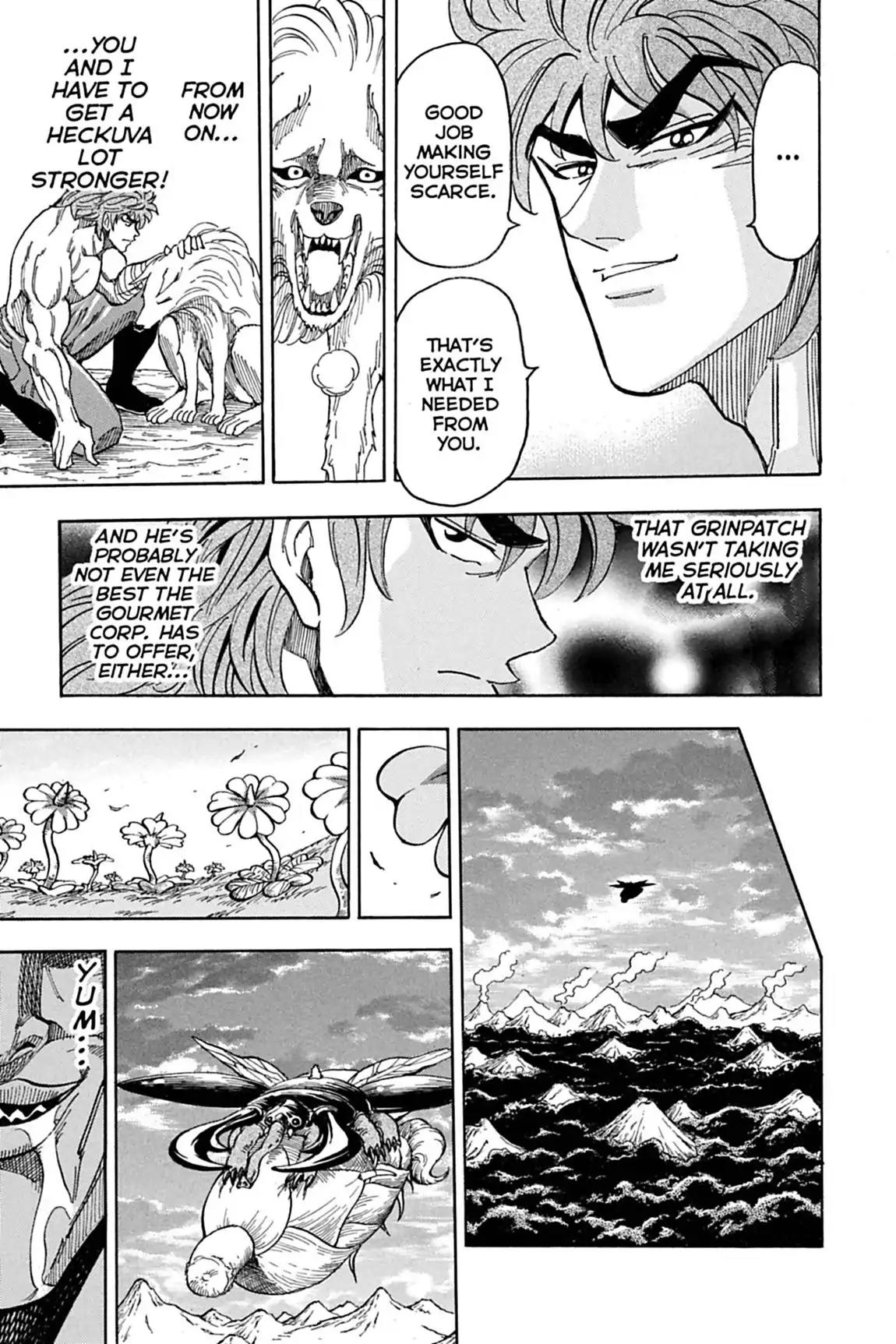 Toriko Chapter 62 page 22 - Chapter 62: Vol.8 Gourmet 62: New Weapons!!