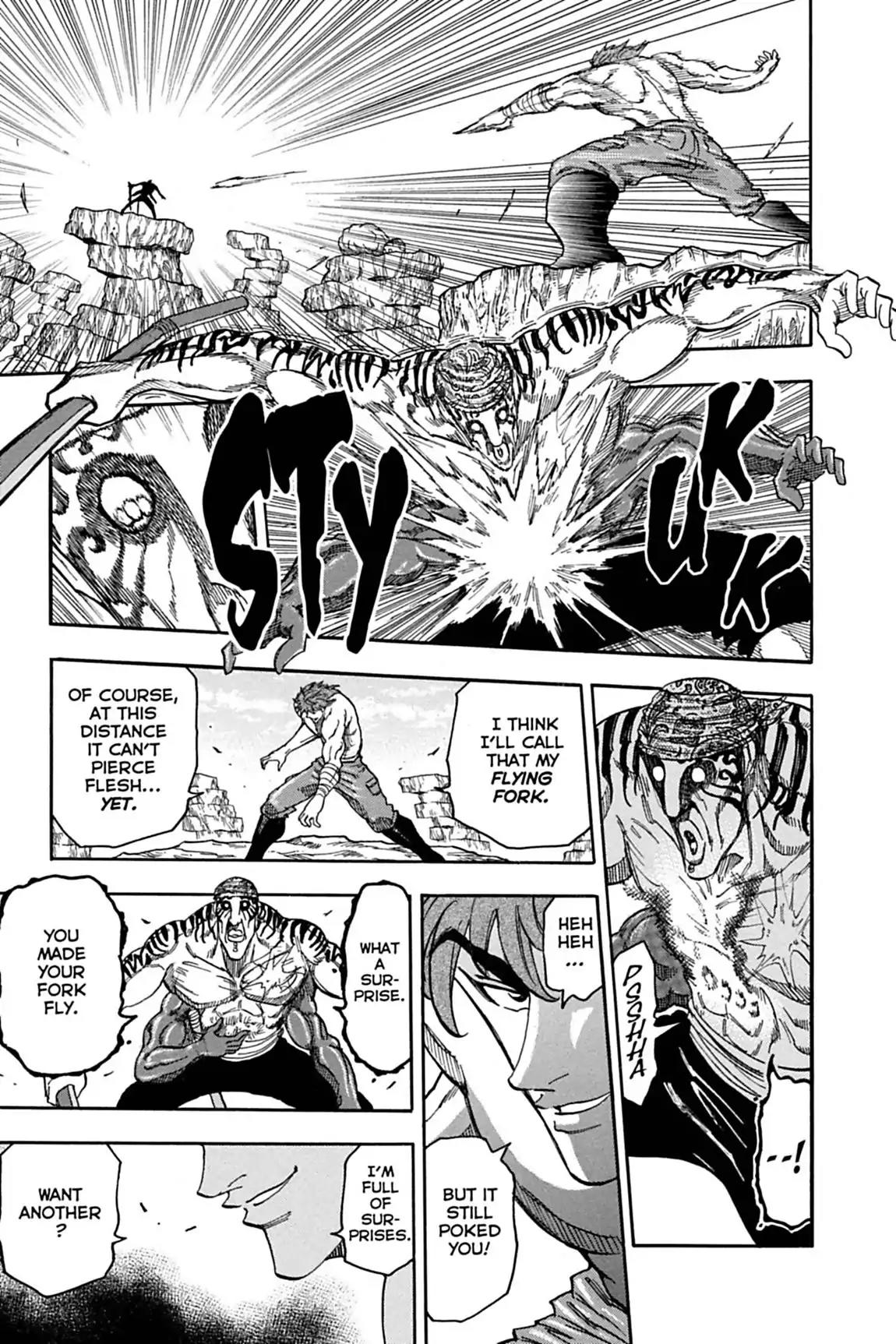 Toriko Chapter 62 page 9 - Chapter 62: Vol.8 Gourmet 62: New Weapons!!
