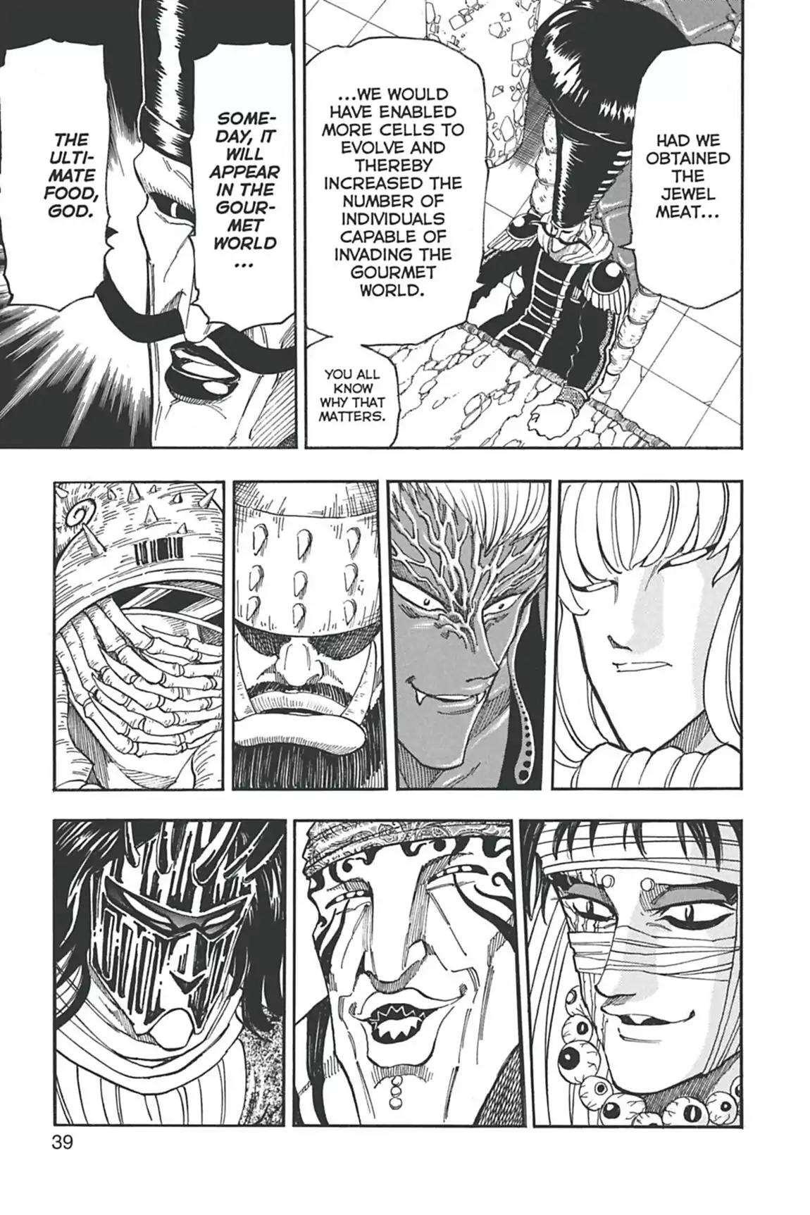 Toriko Chapter 63 page 12 - Chapter 63: Vol.8 Gourmet 63: Zenith of Evolution...!!