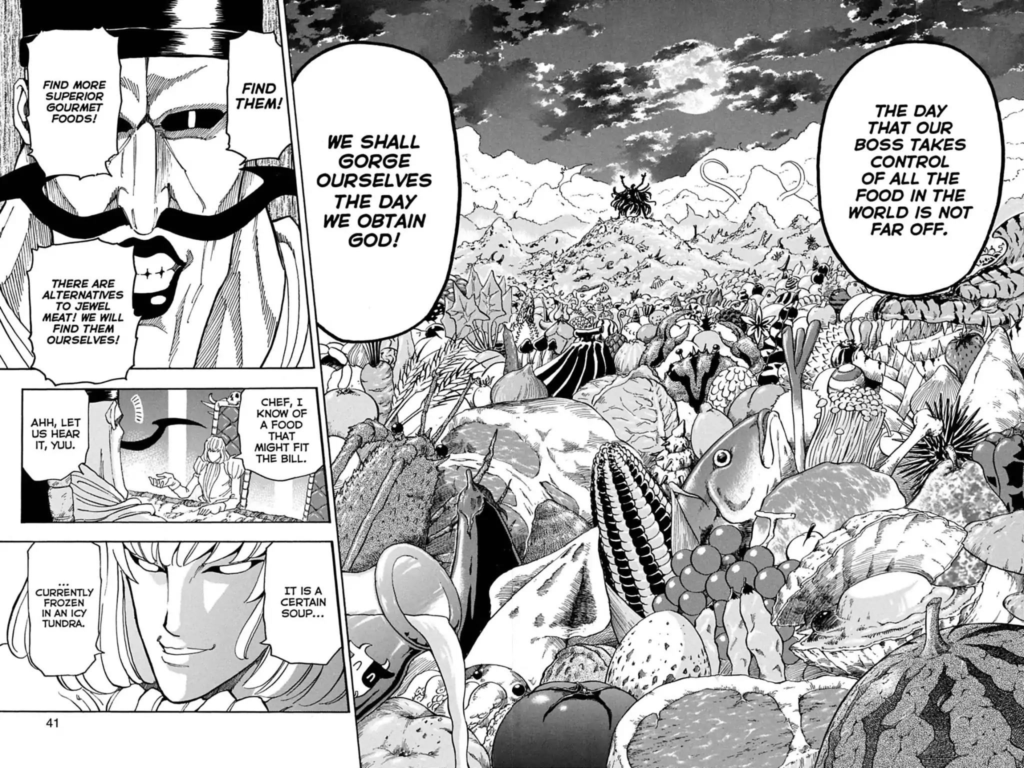 Toriko Chapter 63 page 13 - Chapter 63: Vol.8 Gourmet 63: Zenith of Evolution...!!