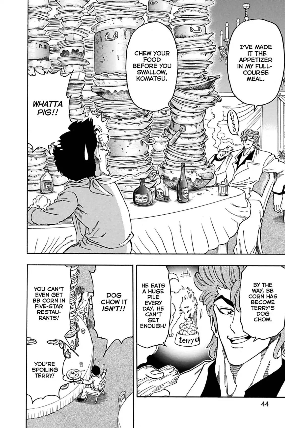 Toriko Chapter 63 page 16 - Chapter 63: Vol.8 Gourmet 63: Zenith of Evolution...!!