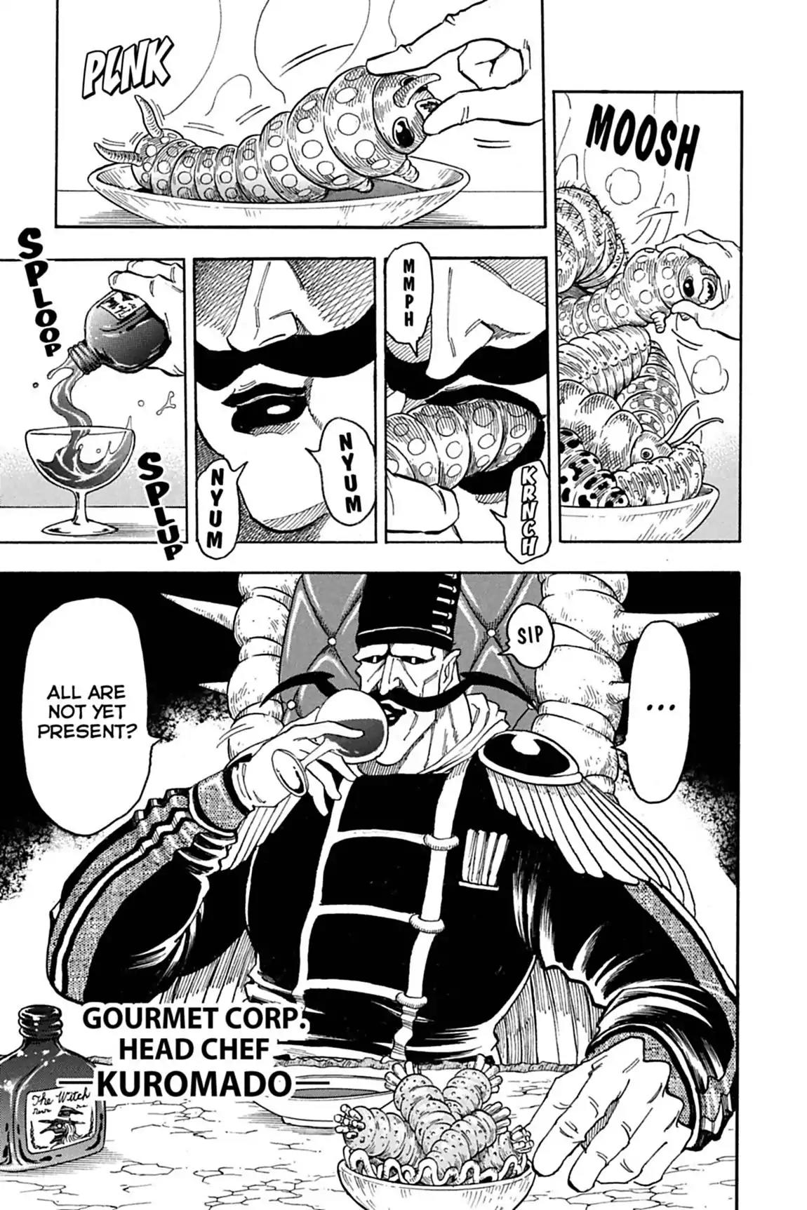 Toriko Chapter 63 page 4 - Chapter 63: Vol.8 Gourmet 63: Zenith of Evolution...!!