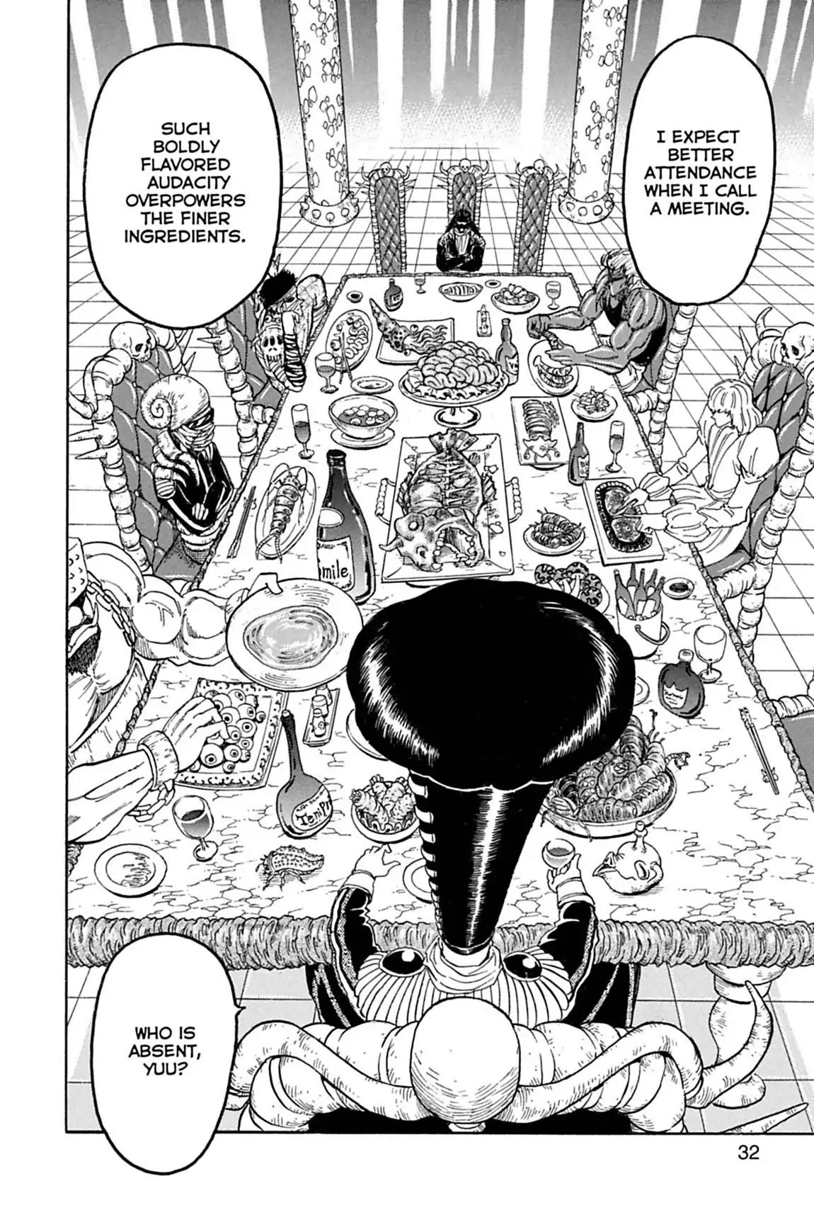 Toriko Chapter 63 page 5 - Chapter 63: Vol.8 Gourmet 63: Zenith of Evolution...!!
