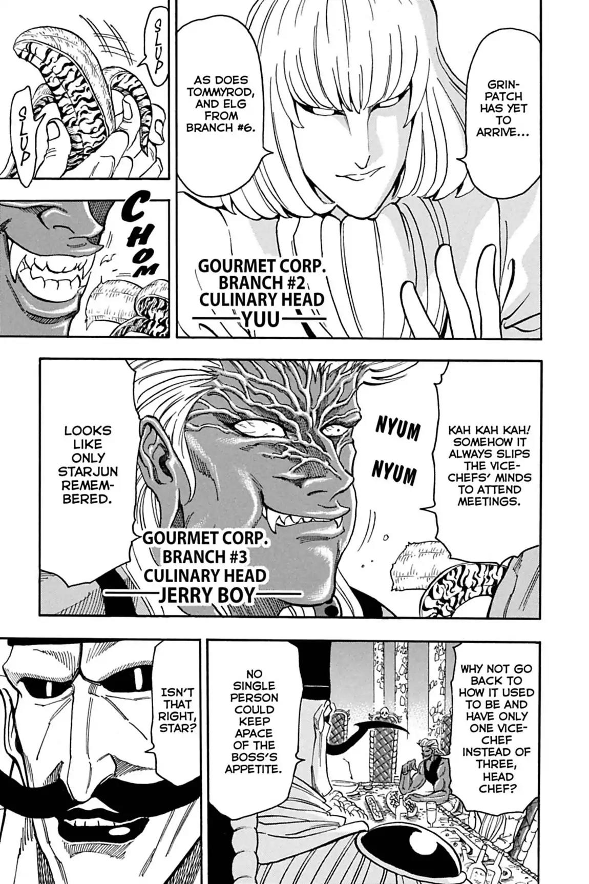 Toriko Chapter 63 page 6 - Chapter 63: Vol.8 Gourmet 63: Zenith of Evolution...!!
