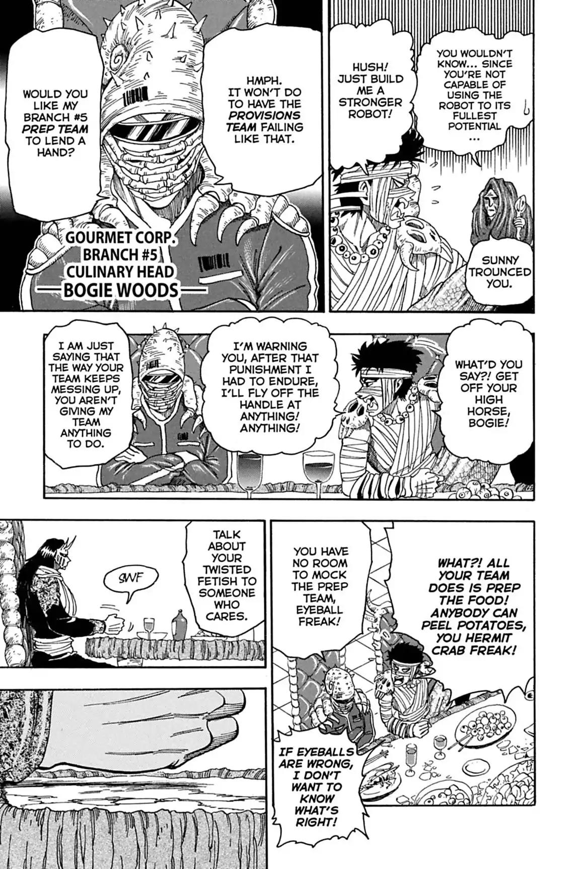 Toriko Chapter 63 page 8 - Chapter 63: Vol.8 Gourmet 63: Zenith of Evolution...!!