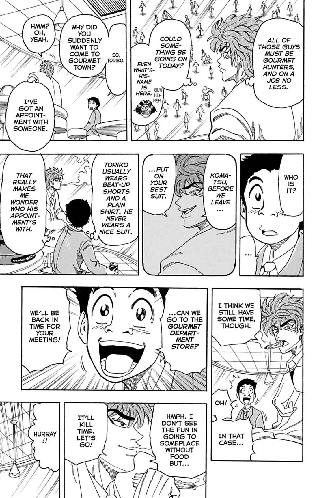 Toriko Chapter 64 page 12 - Chapter 64: Vol.8 Gourmet 64: Gourmet Town, the Big Full!!