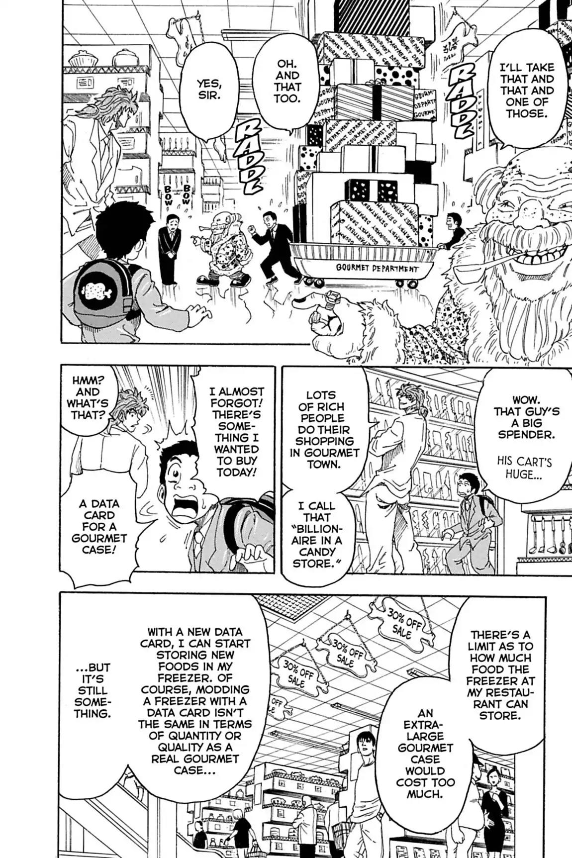 Toriko Chapter 64 page 15 - Chapter 64: Vol.8 Gourmet 64: Gourmet Town, the Big Full!!