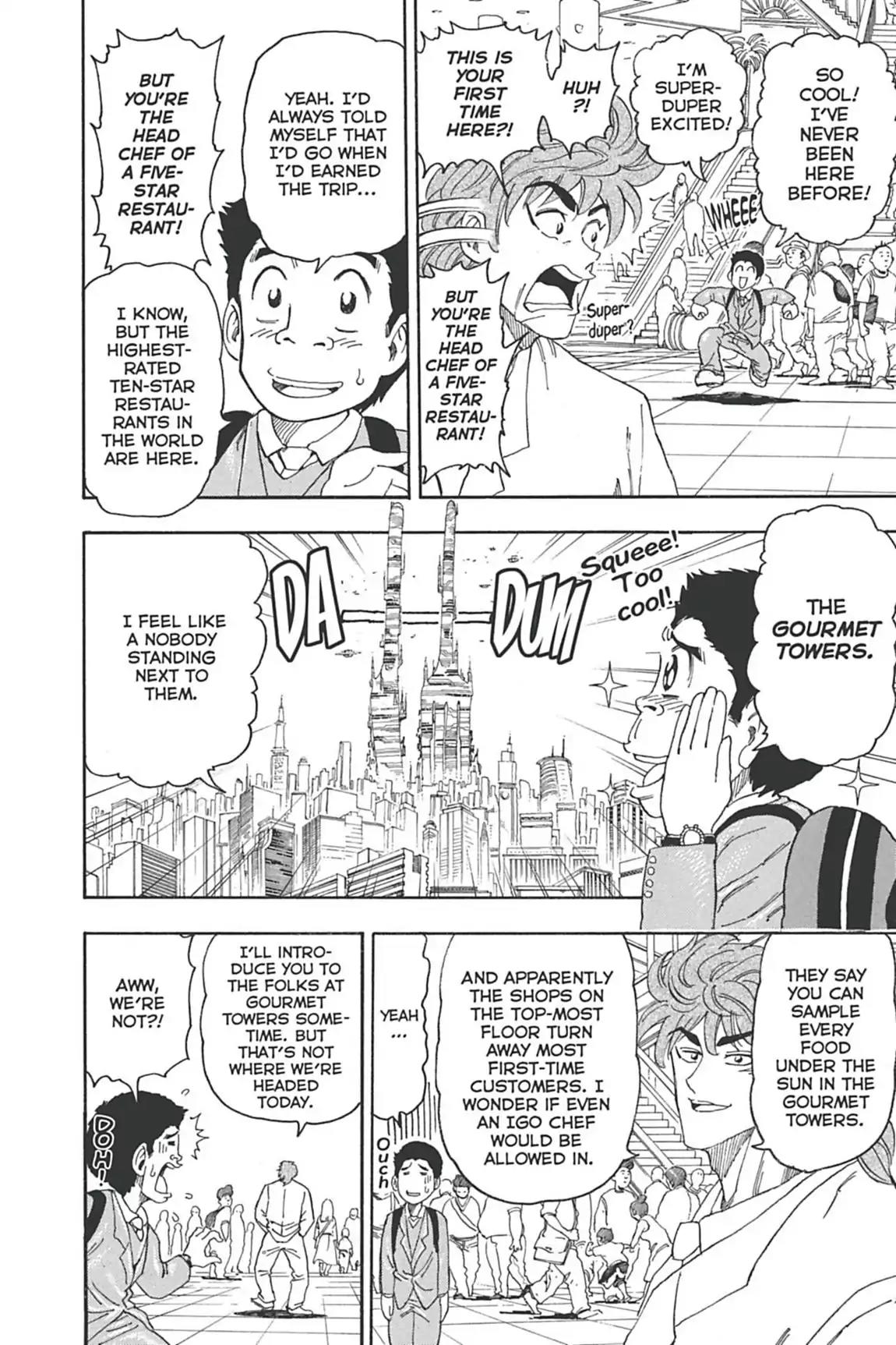 Toriko Chapter 64 page 3 - Chapter 64: Vol.8 Gourmet 64: Gourmet Town, the Big Full!!