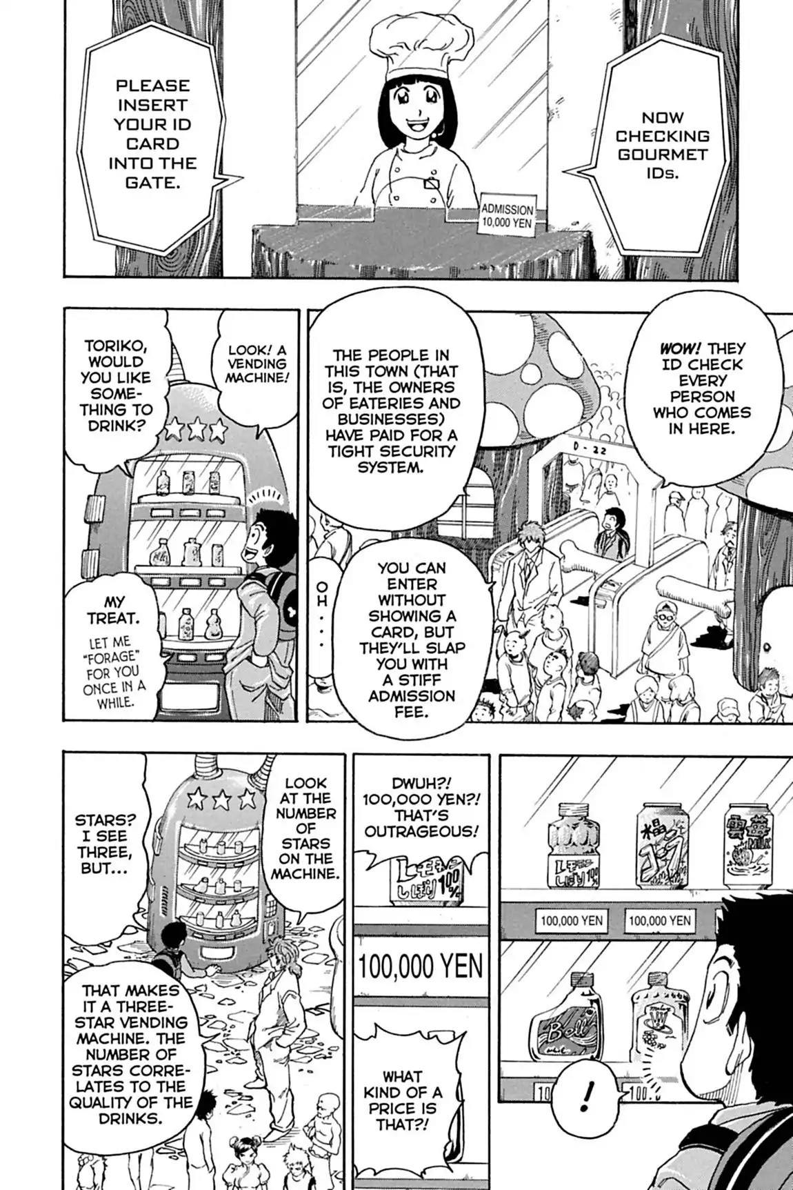 Toriko Chapter 64 page 5 - Chapter 64: Vol.8 Gourmet 64: Gourmet Town, the Big Full!!