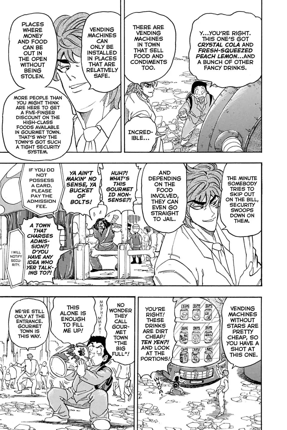 Toriko Chapter 64 page 6 - Chapter 64: Vol.8 Gourmet 64: Gourmet Town, the Big Full!!