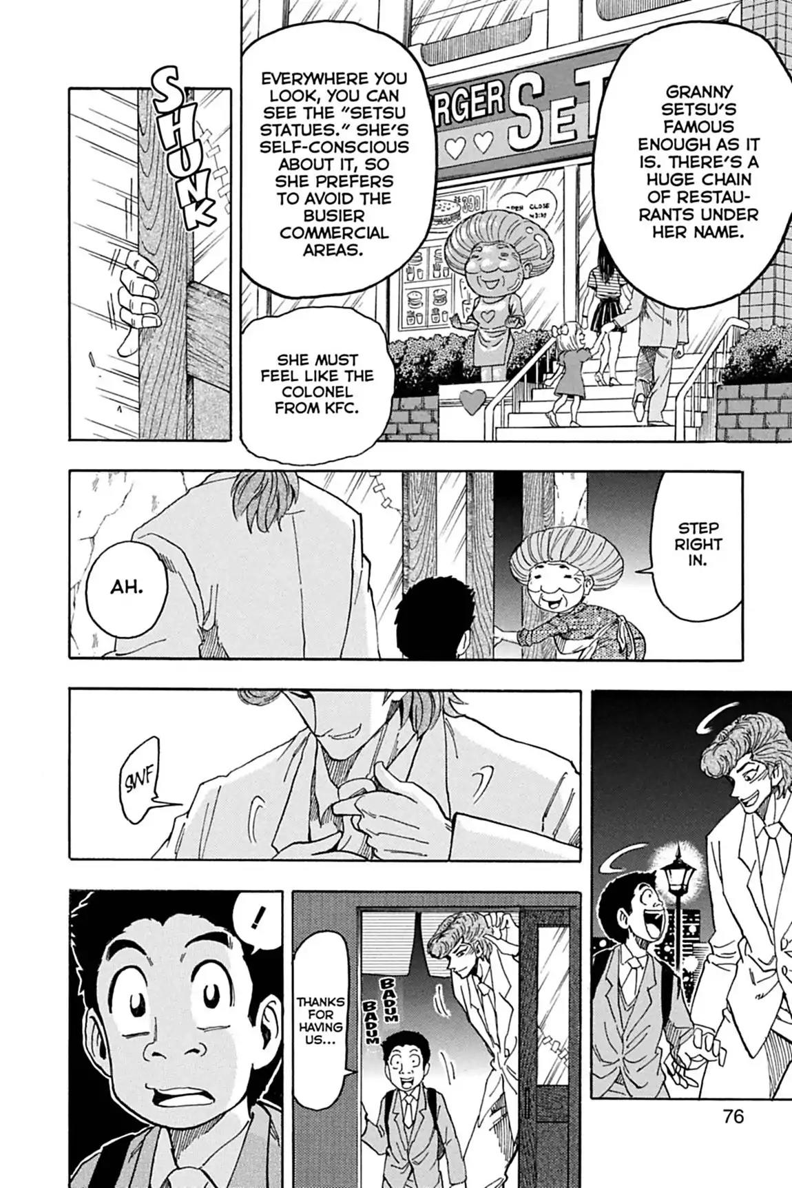 Toriko Chapter 65 page 10 - Chapter 65: Vol.8 Gourmet 65: Gourmet Living Legend Setsuno!!